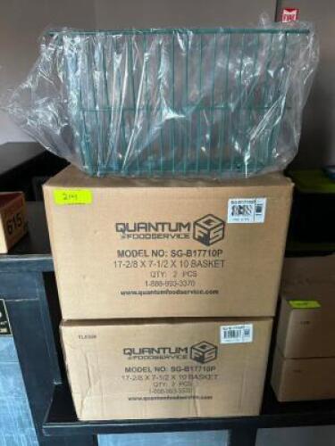 (2) QUANTUM WIRE BASKETS