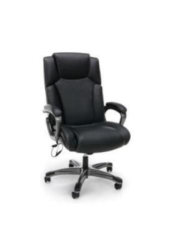 LEATHER SHIATSU HEATED MASSAGE CHAIR ( NEW IN BOX )