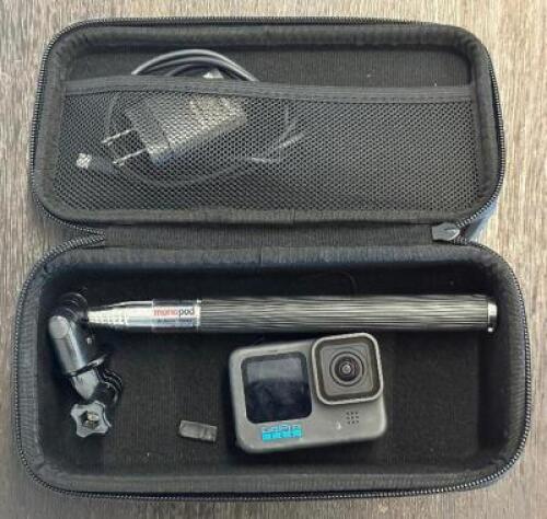 GO PRO BLACK 10 WITH ACCESSORIES AND HARD CASE