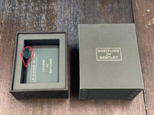 BREITLING BOX WITH DOCUMENTATION