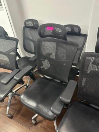 (2) - HIGH QUALITY ROLLING OFFICE CHAIRS