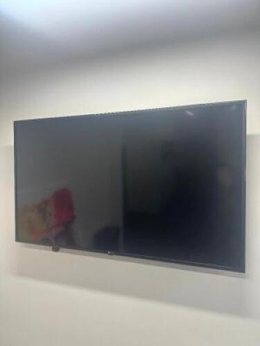 62" LG SMART TV WITH WALL MOUNT