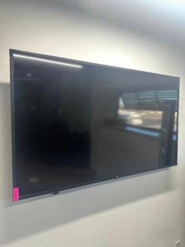 62" LG SMART TV WITH WALL MOUNT