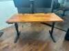 5' X 30" ADJUSTABLE HEIGHT COMPUTER DESK - 2