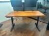 5' X 30" ADJUSTABLE HEIGHT COMPUTER DESK - 3