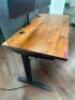 5' X 30" ADJUSTABLE HEIGHT COMPUTER DESK - 5