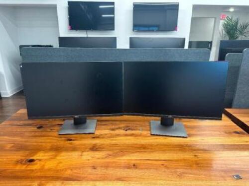 DUAL MONITOR AND STAND SET UP