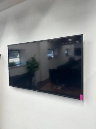 62" LG SMART TV WITH WALL MOUNT