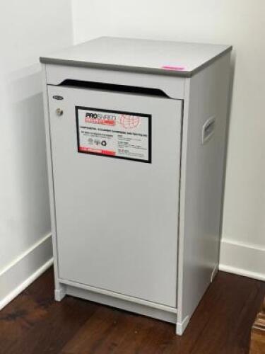 PRO SHRED CONFIDENTIAL DOCUMENT SHREDDING AND RECYCLING BOX