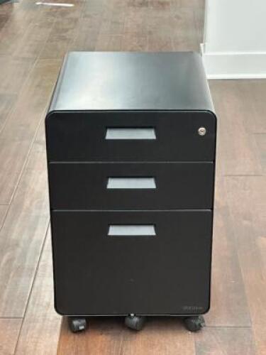 24" HIGH QUALITY ROLLING FILE CABINET WITH TOP PAD