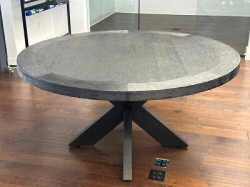 5' X 30" CIRCLE DINNING TABLE