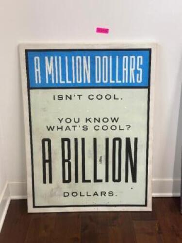 40" X 30" PRINT ON CANVAS