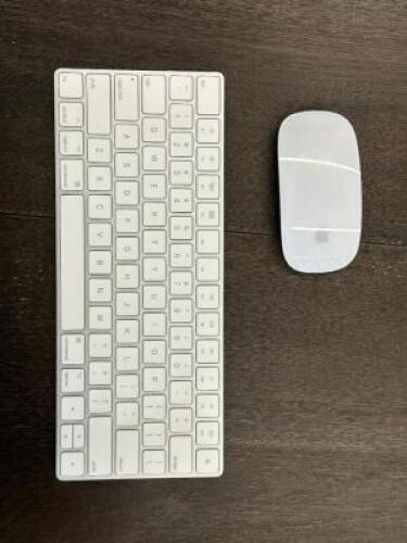 APPLE KEYBOARD AND MOUSE