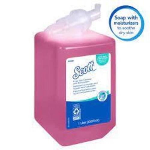 DESCRIPTION: (6) GENTLE LOTION SKIN CLEANSER BRAND/MODEL: SCOTT CONTAINERS #KCC91556 RETAIL$: $12.00 EA SIZE: 33.8 OZ QTY: 6