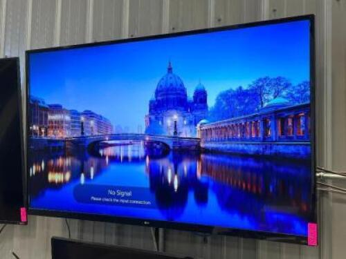 56" LG SMART TV WITH MOUNT