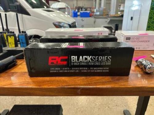 RC BLACK SERIES 8 INCH SINGLE ROW CREE LED BAR