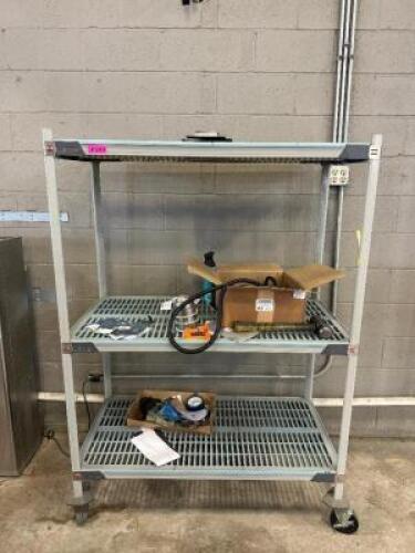 68" ROLLING SHELVING UNIT