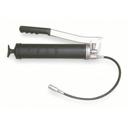 DESCRIPTION: (1) GREASE GUN BRAND/MODEL: WESTWARD #4BY72 INFORMATION: BLACK SIZE: FLEX HOSE, 31 STROKES PER OZ., 16 OZ BULK CAPACITY RETAIL$: $37.98 E