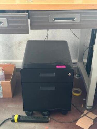 20" HIGH QUALITY ROLLING FILE CABINET WITH TOP PAD
