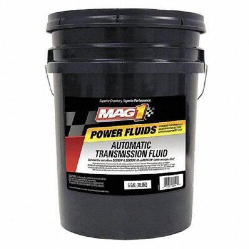 DESCRIPTION: (1) AUTOMATIC TRANSMISSION FLUID BRAND/MODEL: MAG 1 #43Y872 RETAIL$: $90.65 SIZE: 5 GALLON QTY: 1
