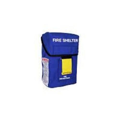 DESCRIPTION: (1) FIRE SHELTER BRAND/MODEL: ANCHOR INDUSTRIES #8FA83 INFORMATION: BLUE CASE SIZE: FOREST FIRE SHELTER, REGULAR, BLUE CASE WITH SILVER T