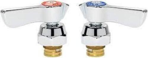 DESCRIPTION: (4) COMMERCIAL SERIES FAUCET TURN VALVE BRAND/MODEL: KROWNE #21-300L INFORMATION: CHROME SIZE: 1/4 TURN RETAIL$: $41.31 EA QTY: 4