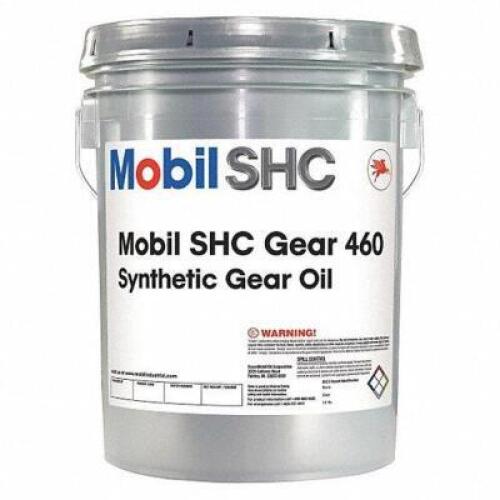 DESCRIPTION: (1) MINERAL GEAR OIL BRAND/MODEL: MOBIL #45MN34 INFORMATION: 460 SYNTHETIC RETAIL$: $436.58 SIZE: 5 GALLON QTY: 1
