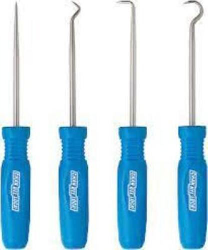 DESCRIPTION: (1) HOOK AND PIC SE BRAND/MODEL: CHANNEL LOCK INFORMATION: BLUE HANDLES SIZE: 4 PIECE RETAIL$: $23.20 EA QTY: 1