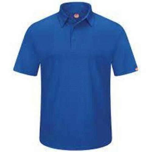 DESCRIPTION: (5) SHORT SLEEVED POLO SHIRTS BRAND/MODEL: REDKAP #SK90RB INFORMATION: BLUE SIZE: SS XXL RETAIL$: $35.00 EA QTY: 5