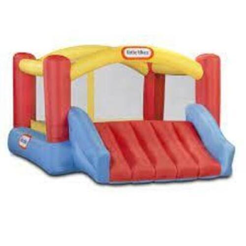 DESCRIPTION: (1) JUMP N SLIDE BOUNCER BRAND/MODEL: LITTLE TIKES INFORMATION: MULTICOLOR RETAIL$: $366.24 EA QTY: 1