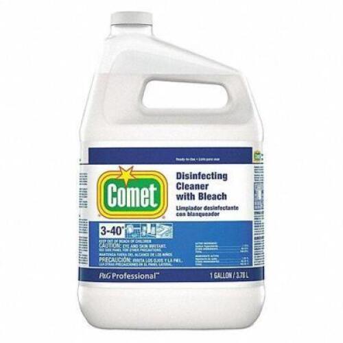 DESCRIPTION: (1) CASE OF (3) CLEANER AND DISINFECTANT BRAND/MODEL: COMET #19NC60 RETAIL$: $122.99 TOTAL SIZE: 1 GALLON QTY: 1
