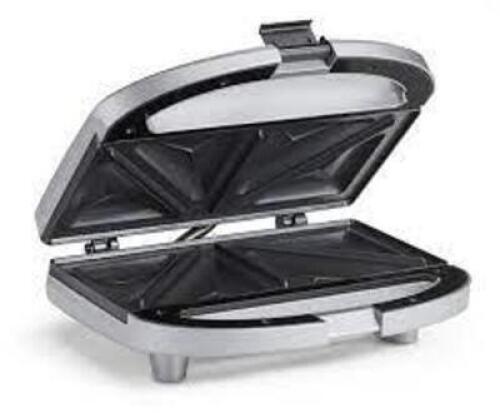 DESCRIPTION: (1) SANDWICH MAKER BRAND/MODEL: CUISINART RETAIL$: $25.00 EA QTY: 1