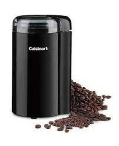 DESCRIPTION: (1) COFFEE BAR COFFEE GRINDER BRAND/MODEL: CUISINART SIZE: 1-12 CUPS RETAIL$: $35.00 EA QTY: 1