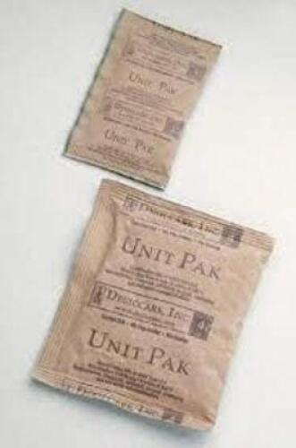 DESCRIPTION: (5) DRUMS OF DESICCANT CLAY IN KRAFT BAG RETAIL$: $420.00 SIZE: 4.5X3.0 1300/DRUM QTY: 5