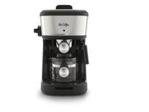 DESCRIPTION: (1) ESPRESSO MAKERBRAND/MODEL: MR. COFFEESIZE: BLACKRETAIL: $59.99QTY: 1
