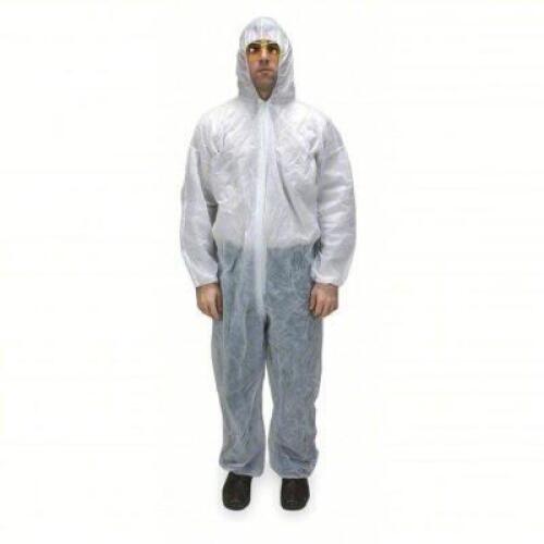 DESCRIPTION: (1) CASE OF (25) DISPOSABLE COVERALLS BRAND/MODEL: CONDOR #2KTN4 SIZE: 3XL RETAIL$: $153.85 EA QTY: 1