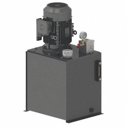 DESCRIPTION: (1) HYDRAULIC POWER UNIT BRAND/MODEL: MONARCH #36ND81 INFORMATION: 230/460V AC 3 PHASES 3000 PSI MAX PRESSURE RETAIL$: $2,193.00 SIZE: 5