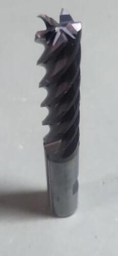 DESCRIPTION: (1) SOLID CARBIDE SQ END MILL BRAND/MODEL: GUHRING 184433706 SIZE: 1/2" DIA 2" LOC RETAIL$: $169.75 QTY: 1