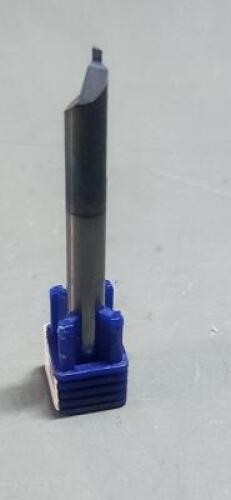 DESCRIPTION: (1) SOLID CARBIDE GROOVING TOOL BRAND/MODEL: SCT 58788332 SIZE: 1/4" SD 0.0310" GROOVE RETAIL$: $38.52 QTY: 1
