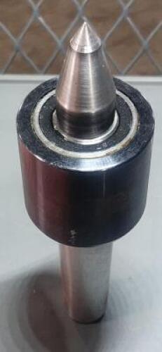 DESCRIPTION: (1) TAPER SHANK LIVE CENTER BRAND/MODEL: RITTEN 44904 SIZE: 2-3/8" HEAD DIA RETAIL$: $354.71 QTY: 1