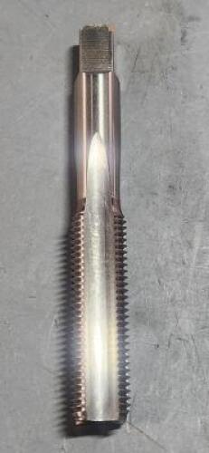 DESCRIPTION: (1) HSS STRAIGHT FLUTE TAP BRAND/MODEL: HERTEL 02384311 SIZE: 9/16-18 UNF QTY: 1