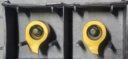 DESCRIPTION: (10) CARBIDE GROOVING INSERTS BRAND/MODEL: HORN RU114.0046.16 TN35 RETAIL$: $ 21.75 PER INSERT QTY: 10