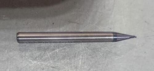 DESCRIPTION: (18) SOLID CARBIDE BALL END MILL BRAND/MODEL: MITGI R03-051 RETAIL$: .023" DIA QTY: 18