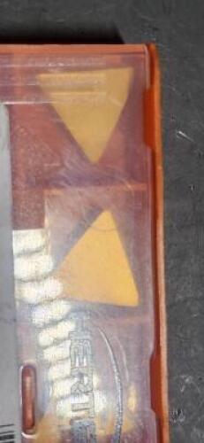 DESCRIPTION: (10) TNU-322 CARBIDE TURNING INSERTS BRAND/MODEL: HERTEL TNU322 HC335 RETAIL$: $120.60 QTY: 10