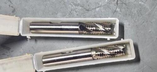 DESCRIPTION: (2) COBALT ROUGHING END MILL BRAND/MODEL: HERTEL 06821664 SIZE: 3/8" DIA 3/4" LOC RETAIL$: $45.70 QTY: 2