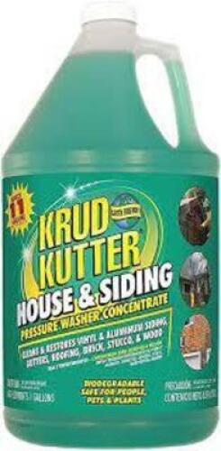 DESCRIPTION: (2) HOUSE AND SIDING PRESSURE WASHER CONCENTRATE BRAND/MODEL: KRUD KUTTER SIZE: 1 GALLON RETAIL$: $13.15 EA QTY: 2