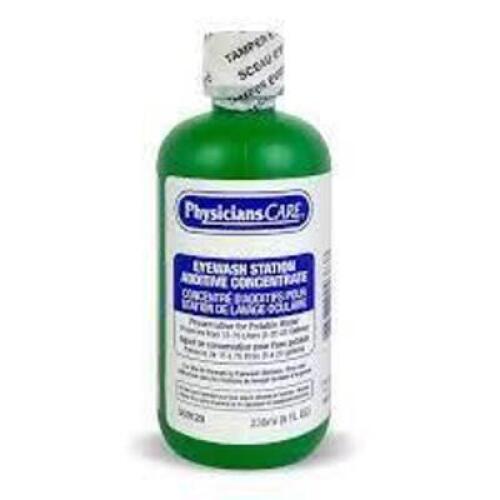 DESCRIPTION: (8) EYEWASH STATION ADDITIVE CONCENTRATE BRAND/MODEL: PHYSICIANS CARE #0924-0169-08 SIZE: 8 FL OZ QTY: 8