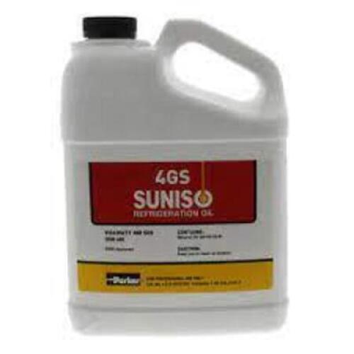 DESCRIPTION: (2) REFRIGERATION OIL BRAND/MODEL: SUNISO #4GS INFORMATION: 300 VISCOSITY SUS SIZE: 1 GALLON RETAIL$: $50.08 EA QTY: 2