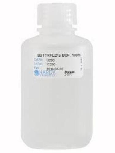 DESCRIPTION: (1) BUTTERFIELD'S PHOSPHATE BUFFER BRAND/MODEL: HARDY DIAGNOSTICS RETAIL$: $356.97 EA QTY: 1