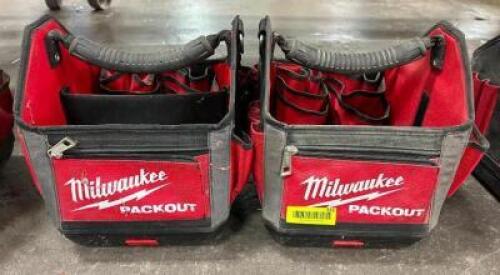 (2) MILWAUKEE PACKOUT BAGS